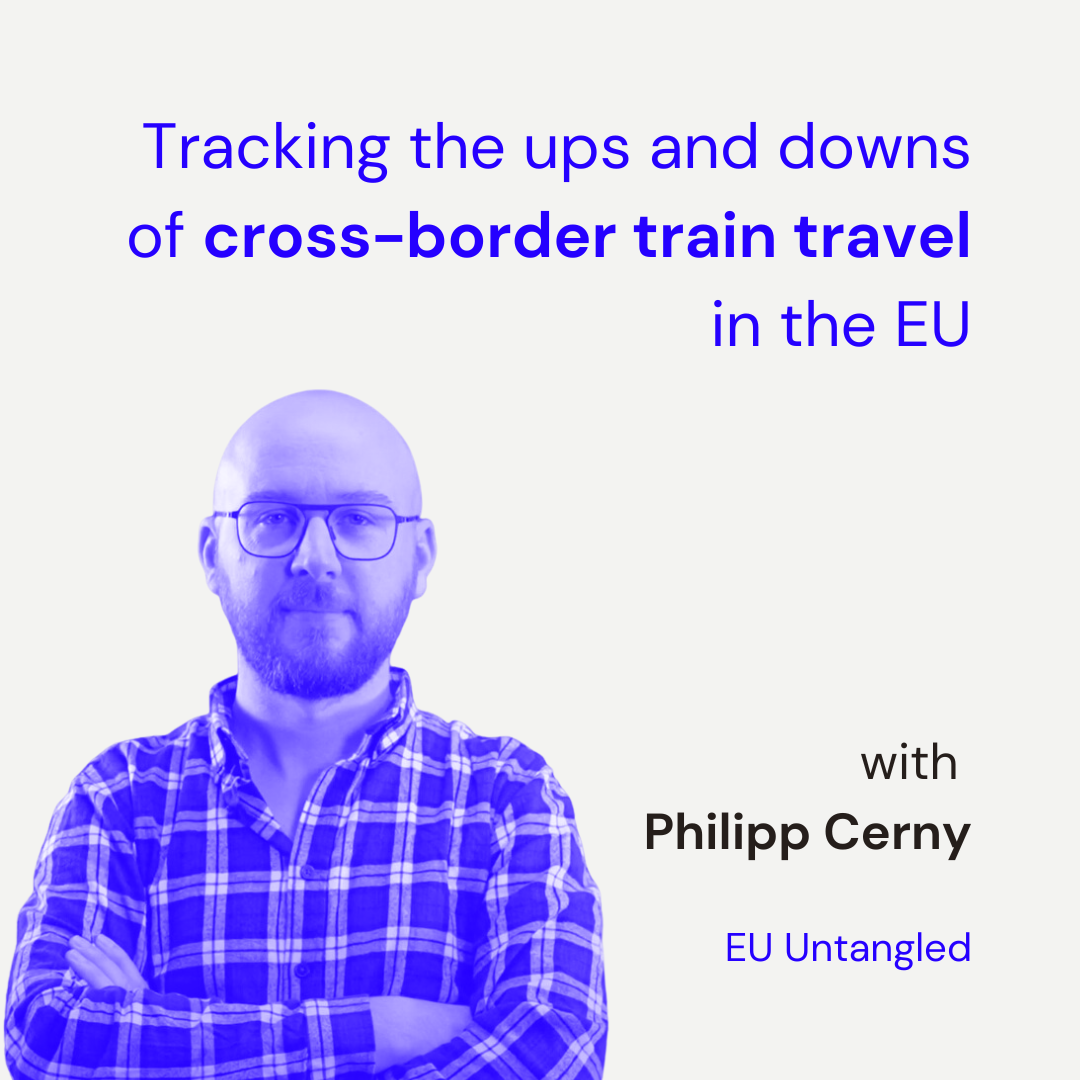 Tracking the ups and downs of cross-border train travel in the EU